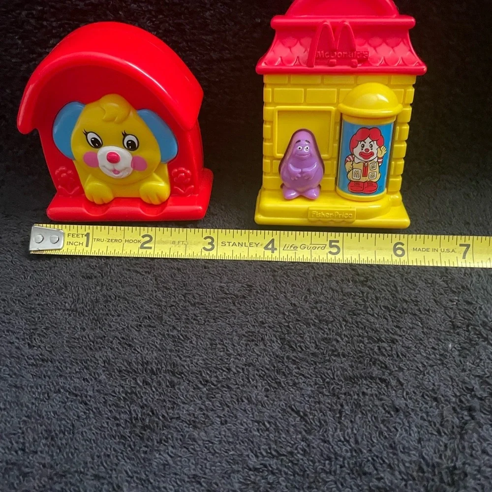 Vintage 1996 Fisher-Price McDonald's Happy Meal Toys